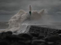 Force of the storm captured by local photographer