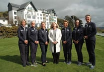 Aberdovey Golf Club ladies team thanks new sponsors