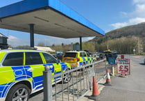 Two men handed cautions following armed response in Llanfarian
