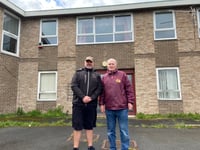 Lay flowers in protest at care home closures