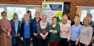 Coffee morning raises over £1,500 for Bronglais Chemo Appeal