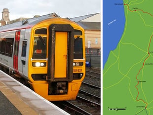 Aberystwyth to Carmarthen rail link backed 