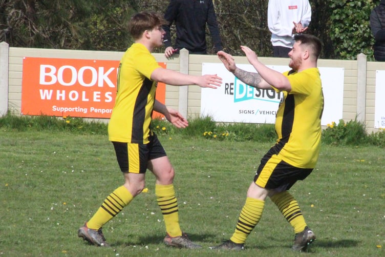 Penparcau 2 Radnor Valley 2 central wales league south 150423