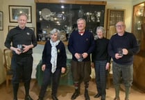 Players from far afield compete on historic Borth & Ynyslas links