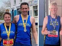 Gethin Holland completes debut marathon in under three hours
