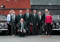 Côr Meibion Aberystwyth performs for Riley RM Club