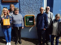 New defibrillator installed in New Quay