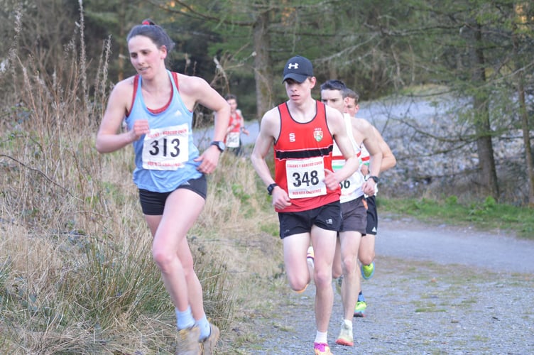 Ffion Price - overall first female Red Kite April 2023