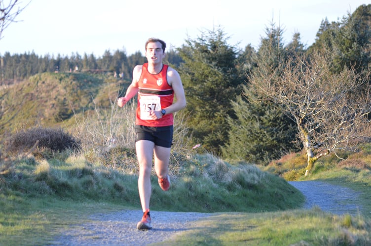 James Cowan finished third overall Red Kite April 2023