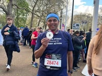 Doctor raises £2,383 for orthopaedic charity