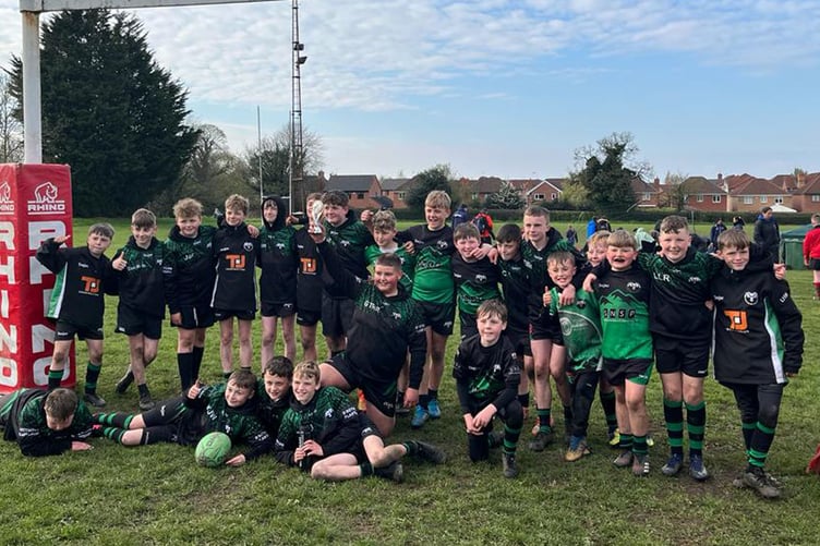 The U12s Bro Ffestiniog Rams are having a fantastic season 2023