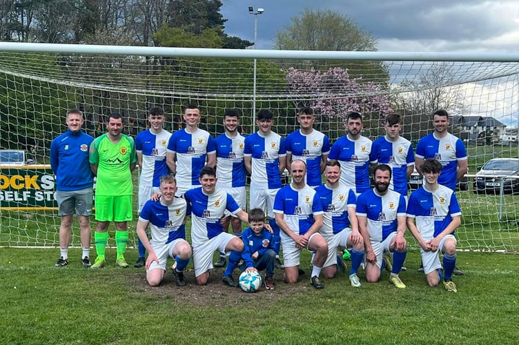 Machynlleth ended their season ins style with seven goals 2023