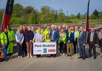 Bridge opens in time for Eisteddfod