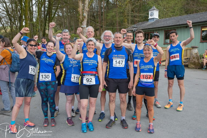 Aber runners raring to go at Ras y Barcud 060523