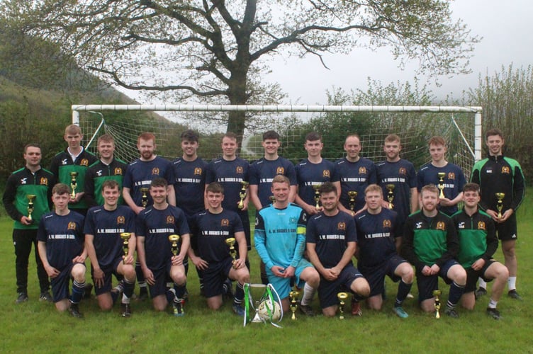Central Wales League South champions Radnor Valley 2023