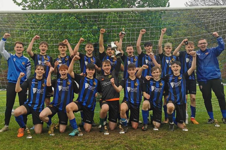 St Dogmaels 2 felinfach 6 Ceredigion Youth cuip final 090523