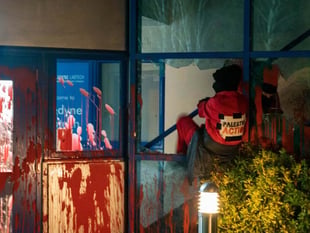 Palestine activist found guilty over £1.2m damage to arms factory