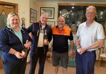 Borth and Ynyslas coronation golf competitions boosts two charities
