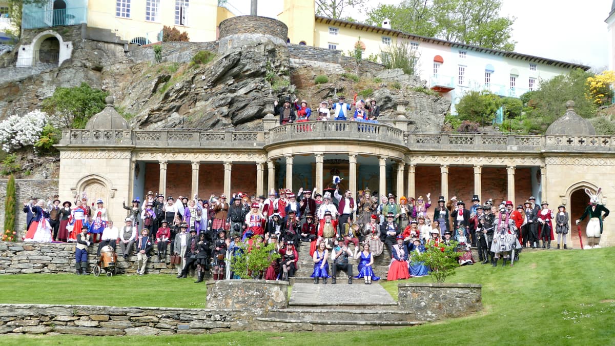 Portmeirion sees return of steampunk festival cambriannews.co.uk