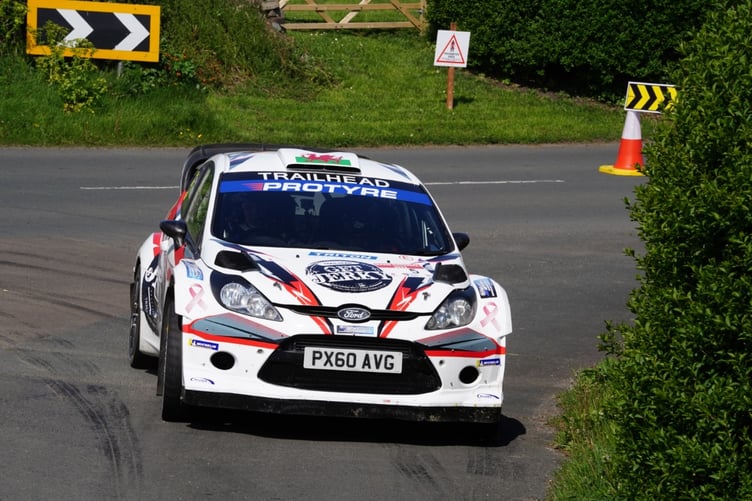 Steve Wood rally driver Aberystwyth, Manx National Rally