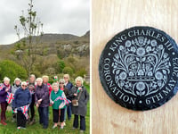 WI members gather to plant tree to mark King Charles coronation