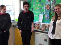 Aberystwyth pupils' café idea earns top honours