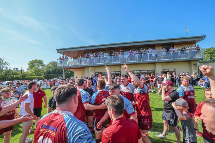 Lampeter 35 St Clears 27 Admiral national league 3 west A 130523