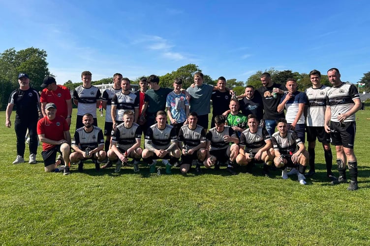 Pwllheli finished runners-up in the North Wales Coast West Premier 2022/23