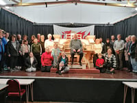 Tywyn Wurlitzer organist dazzles music students