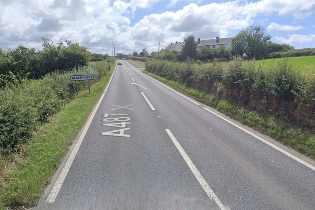 Careless A487 driver avoids road ban