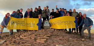 Three Peaks Challenge raises thousands for Bronglais Chemo Unit 