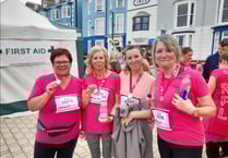 Video and images from Aber's Race For Life, which raised over £29,000