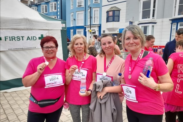 Video and images from Aber's Race For Life, which raised over £29,000
