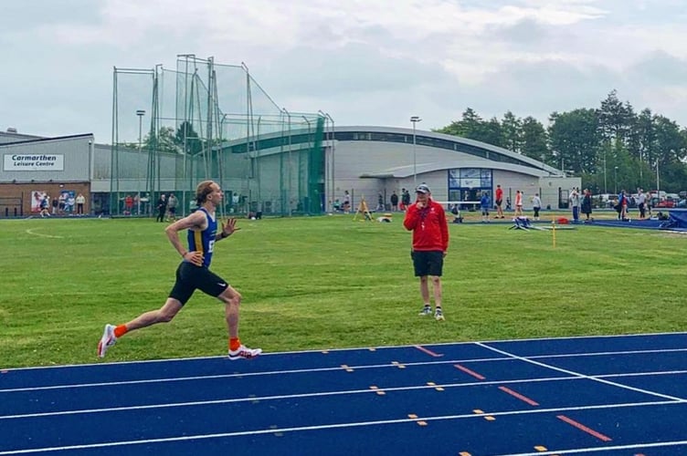 Janos making strides at the the Welsh championships 140523