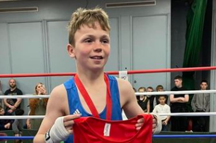 Max Kirkwood won the 43kg minor title; Cardigan ABC240523