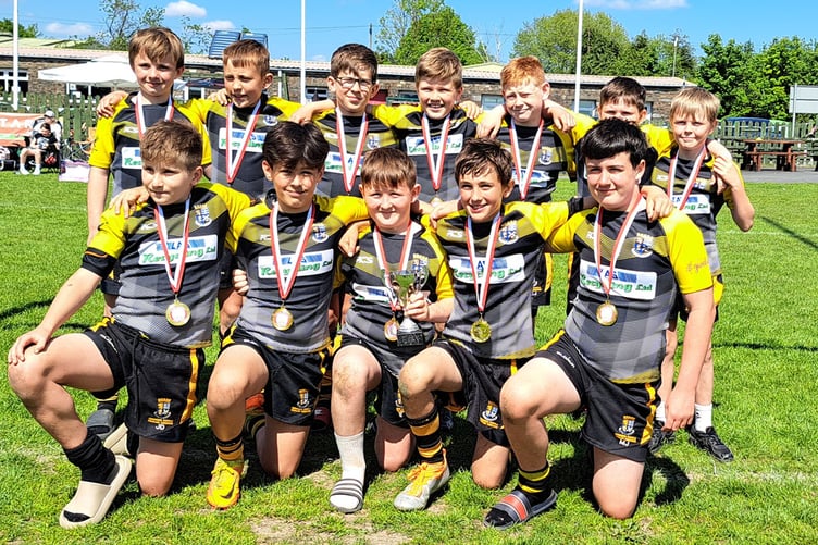 Ceredigion Schools U11s sevens winners 200523