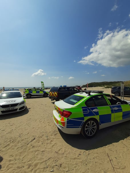 Police issued a dispersal order
