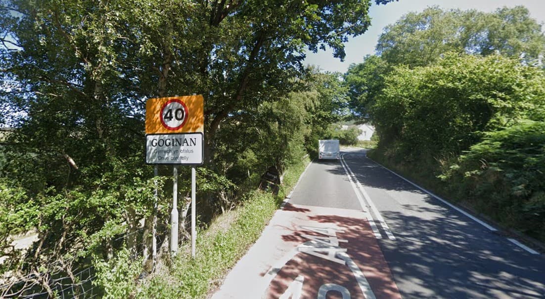 Woman taken to hospital after crashing into wall on A44 | cambrian-news ...