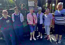 Inner Wheel members help out at Talyllyn Railway