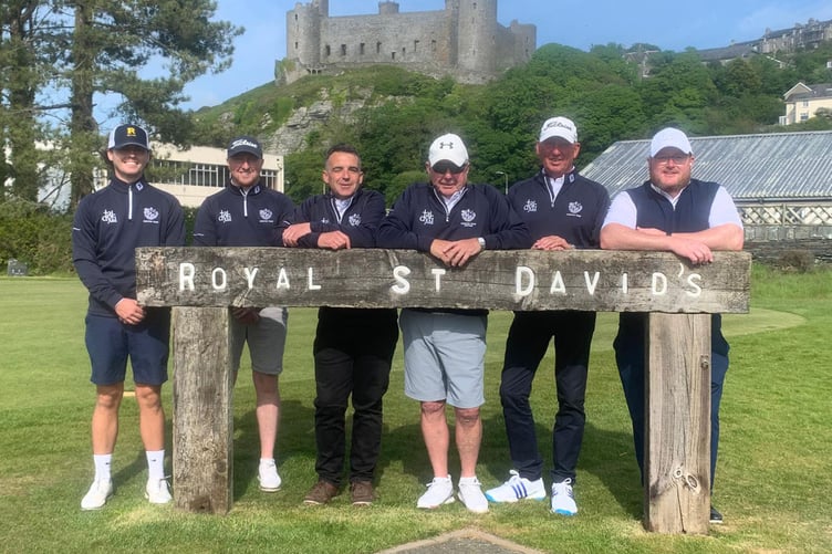 Aberdovey Golf Club team Caernarafon District League v Conwy 190523