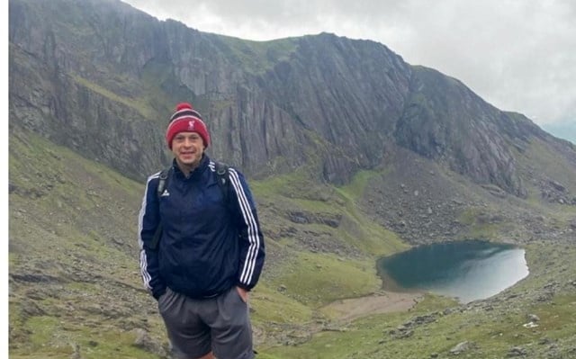 Stepson takes a million steps for charity