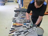 Action week sees crackdown on knife crime