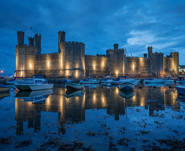 Caernarfon Castle named Wales' third spookiest walking spot