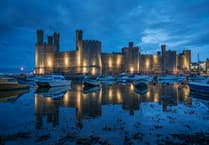Caernarfon Castle named Wales' third spookiest walking spot