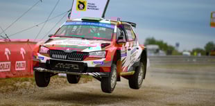 Osian Pryce: 'It’s certainly great to be back competing on a rally'