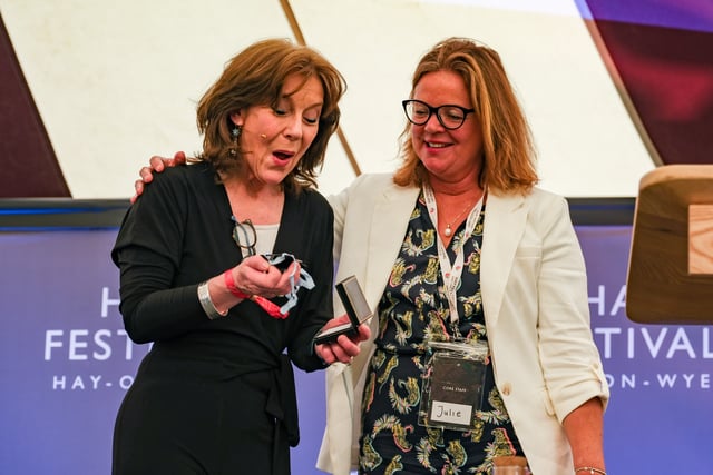 Aberystwyth poet receives first Hay Festival medal