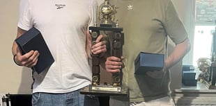 Bobby scoops the awards at Dolgellau & District Pool League