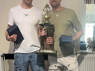 Bobby scoops the awards at Dolgellau & District Pool League