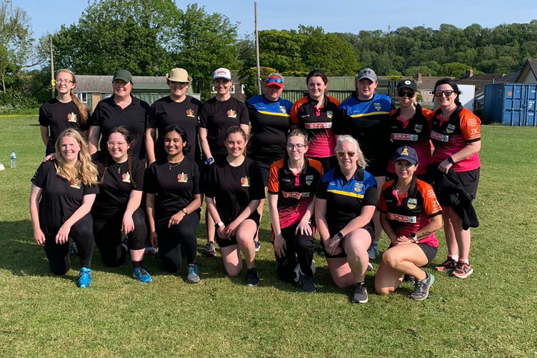Aberystwyth Women impressed with bat and ball at Laugharne Cricket Club 210523