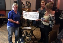 Aber pub's quiz nights raise £500 for Guide Dogs Cymru